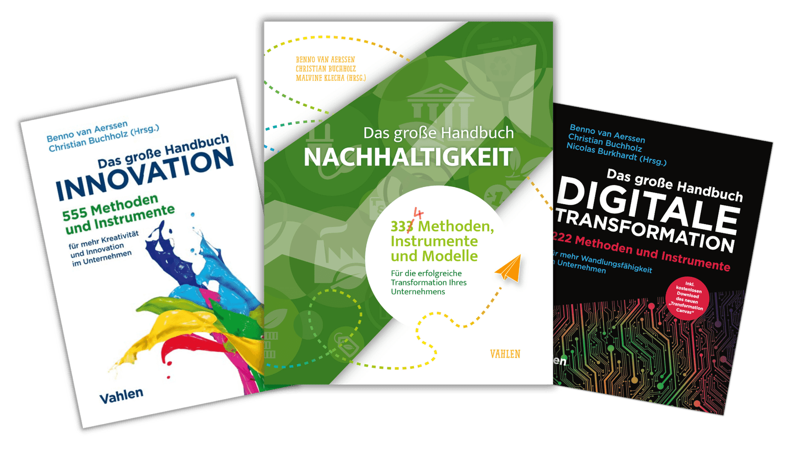 Mock-Up-Buchtrilogie